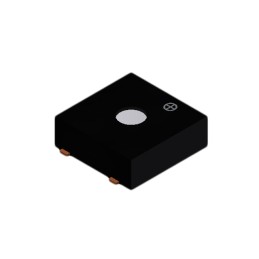 1 pcs : SMT-1028-T-2-R - BUZZER MAGNETIC 3.6V 10X10MM SMD