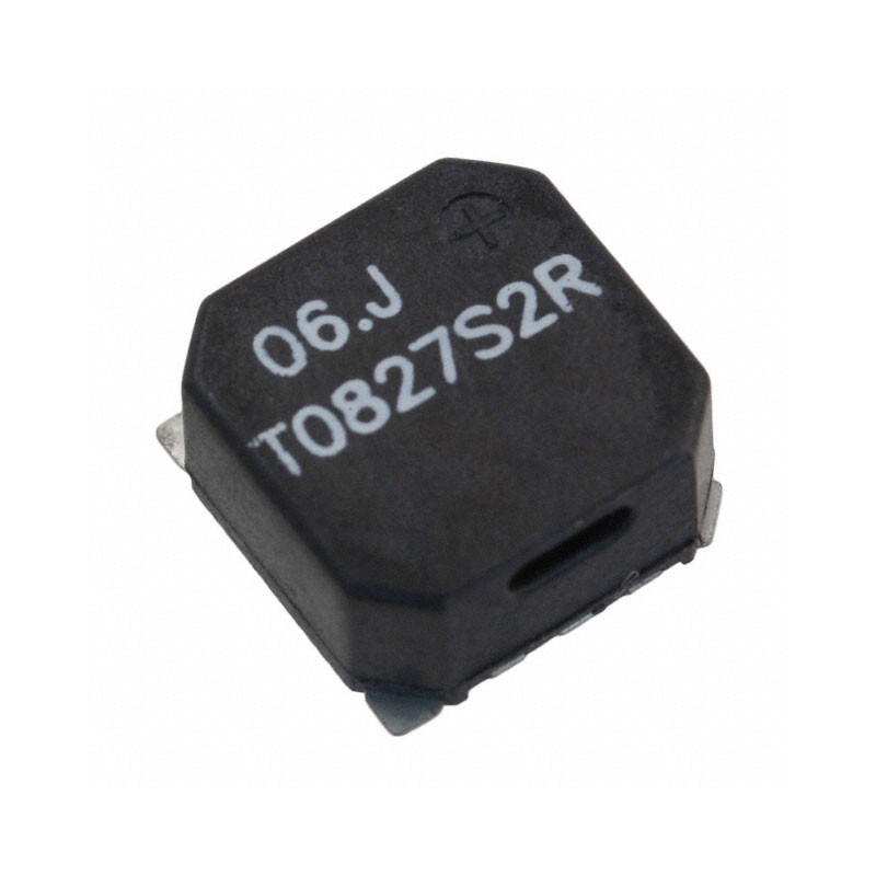 1 pcs : SMT-0827-S-2-R - BUZZER MAGNETIC 3.6V 8.5X8.5 SMD
