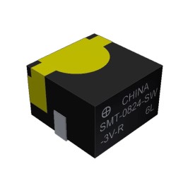 1 pcs : SMT-0824-TW-3V-R - BUZZER MAGNETIC 3.6V 8.5X8.5 SMD
