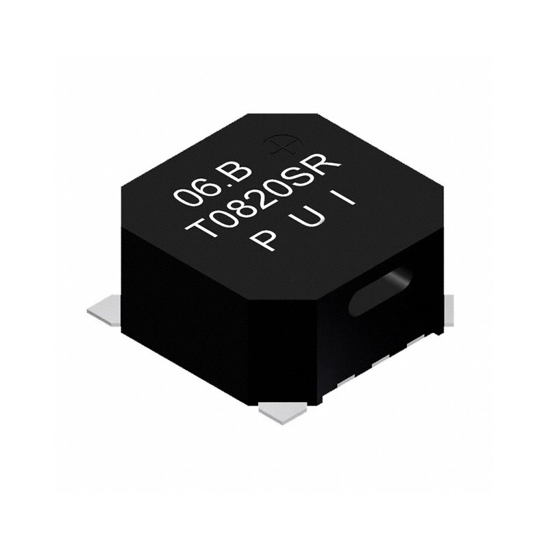 1 pcs : SMT-0820-S-R - BUZZER MAGNETIC 5V 8.5X8.5MM SMD