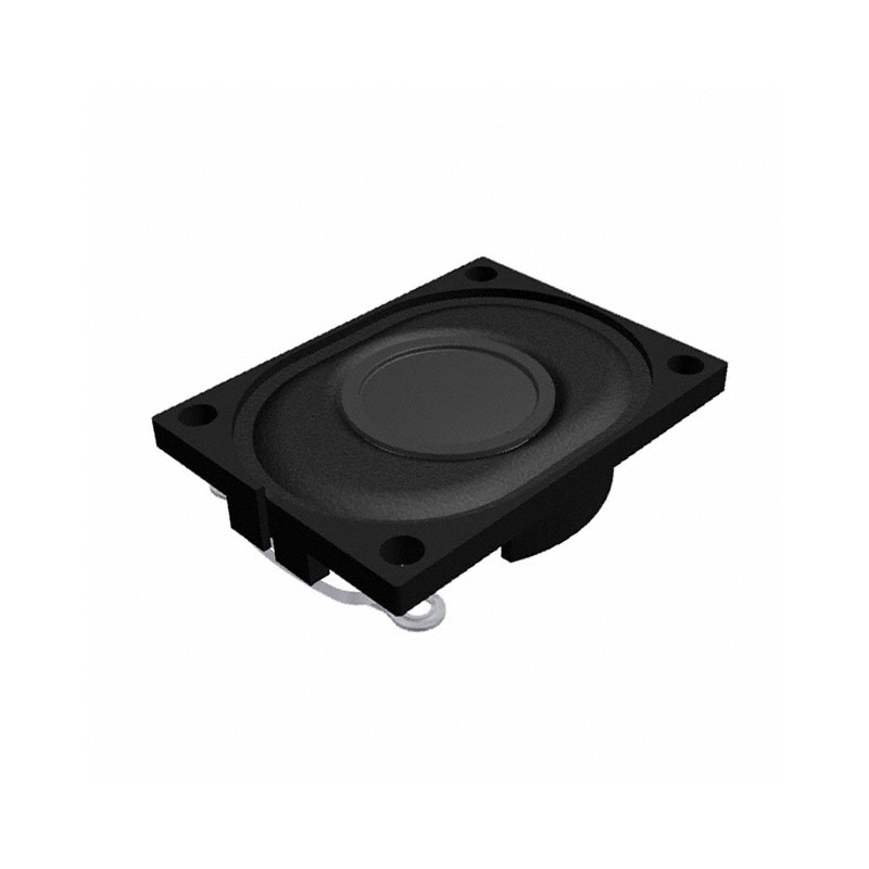 1 pcs : AS02708CO-R - SPEAKER 8OHM 1W TOP PORT 80DB