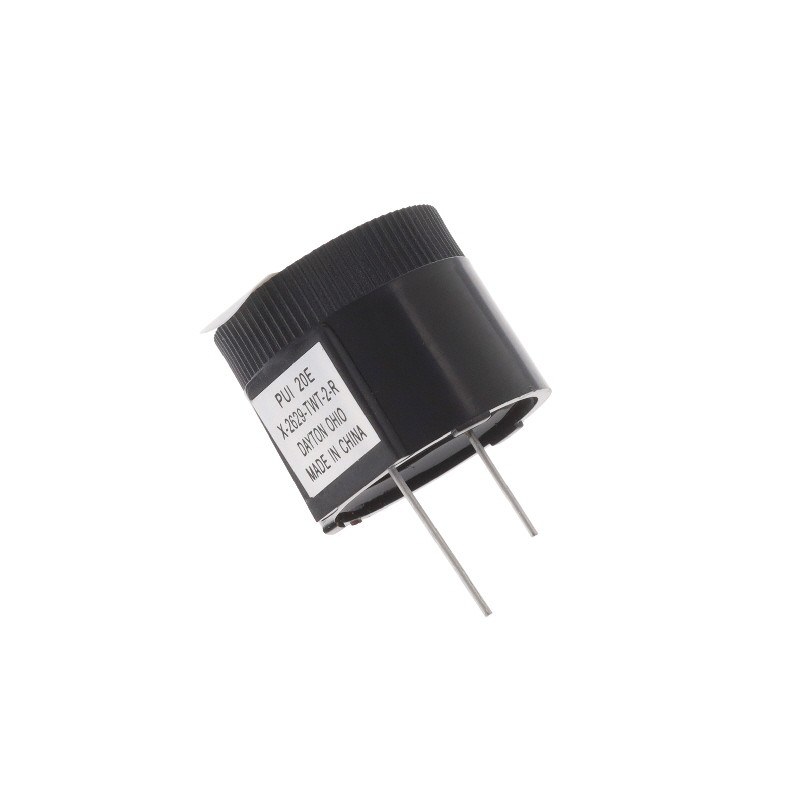 1 pcs : X-2629-TWT-2-R - BUZZER PIEZO 12V 26.3MM TH