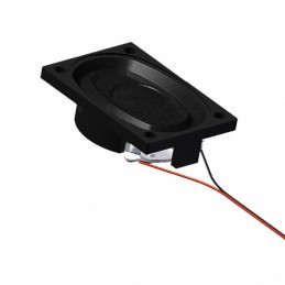 1 pcs : AS04004PO-2-LW152-R - SPEAKER 4OHM 3W TOP PORT 82DB