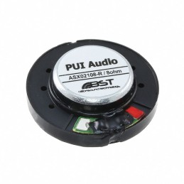 1 pcs : ASX02108-R - SPEAKER 8OHM 250MW TOP PORT 71DB