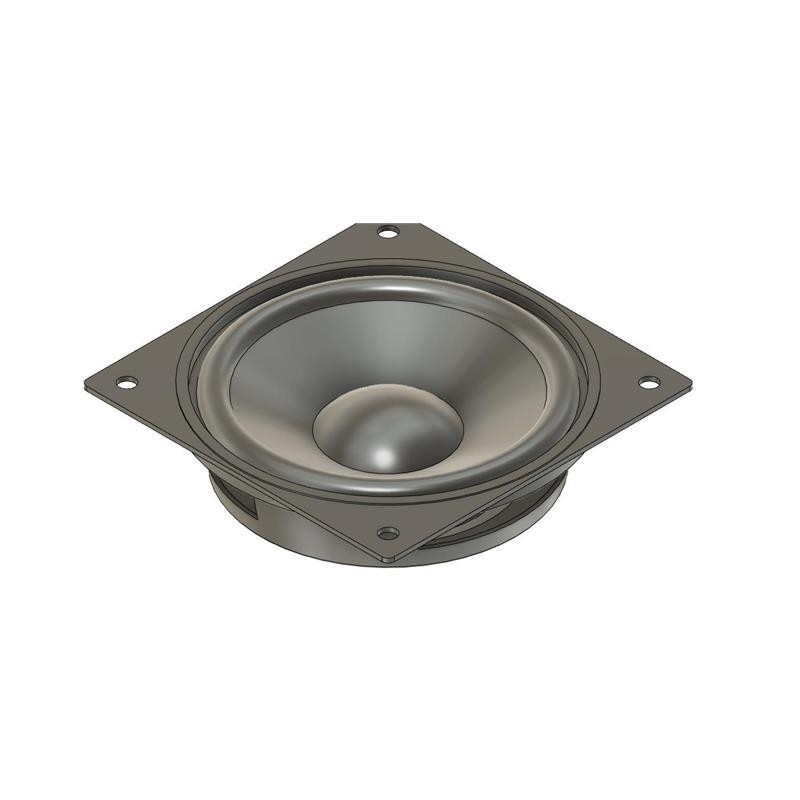 1 pcs : AS05004PS-2-F-WP-R - SPEAKER 4OHM 3W TOP PORT 80DB