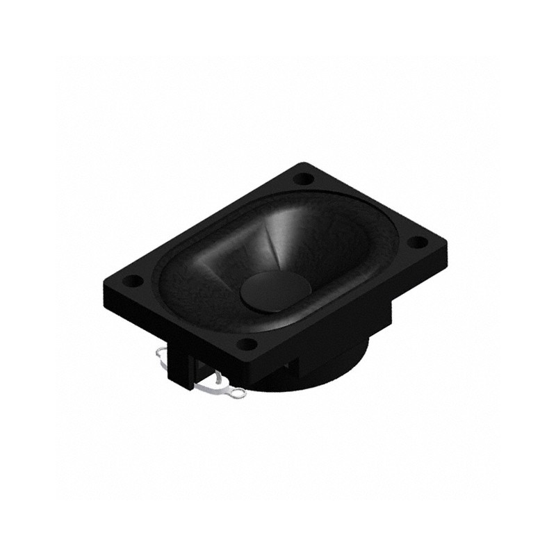 1 pcs : AS04004PO-R - SPEAKER 4OHM 2W TOP PORT 86DB