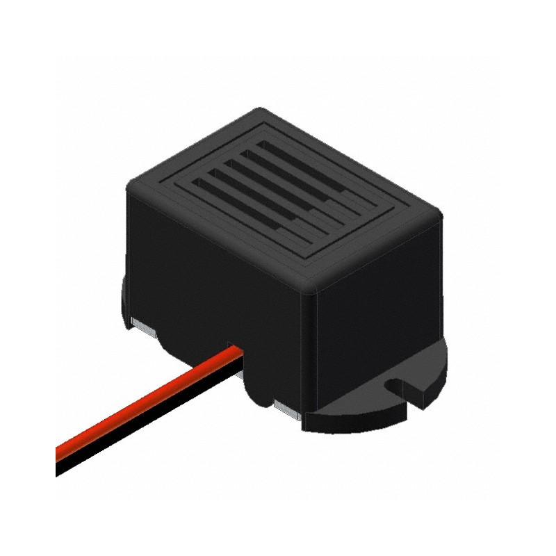 1 pcs : AI-2304-TF-LW120-5V-R - BUZZER MAGN 4.5V 32X17MM FLANGE