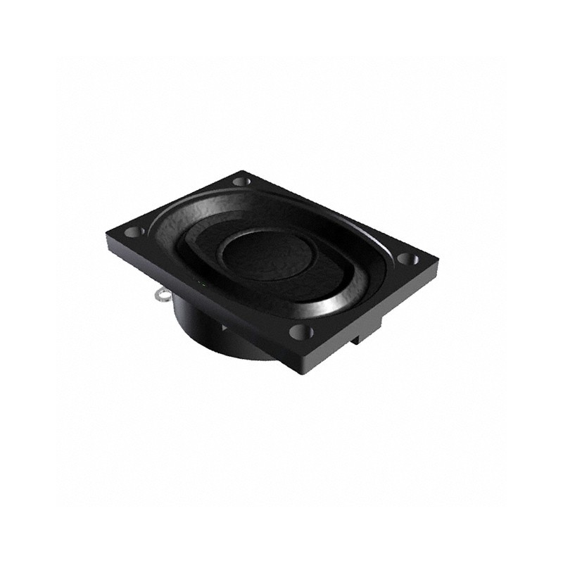 1 pcs : AS04004PO-2-R - SPEAKER 4OHM 3W TOP PORT 82DB