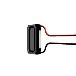 1 pcs : AS01208MS-SP12-WP-LW100-R - SPEAKER 8OHM 300MW TOP PORT 88DB