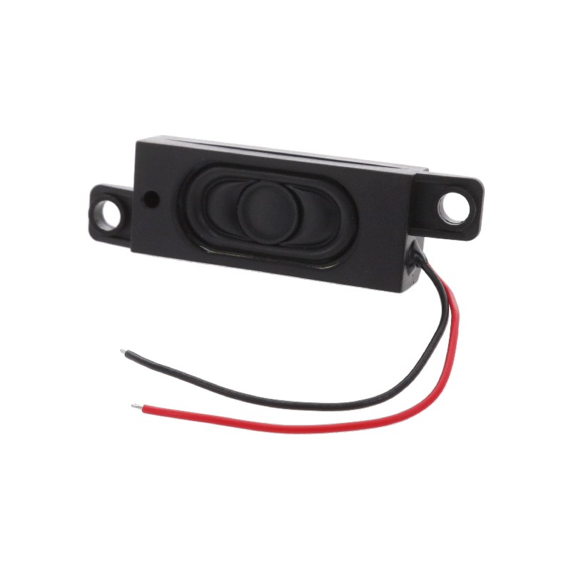 1 pcs : ASB05708CO-LW100-R - SPEAKER 8OHM 2W TOP PORT 86DB