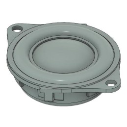 1 pcs : AS04004MR-F-WP-R - SPEAKER 4OHM 3W TOP PORT 81DB