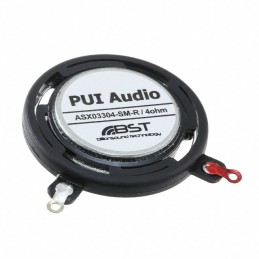 1 pcs : ASX03304-SM-R - SPEAKER 4OHM 2W TOP PORT 80DB