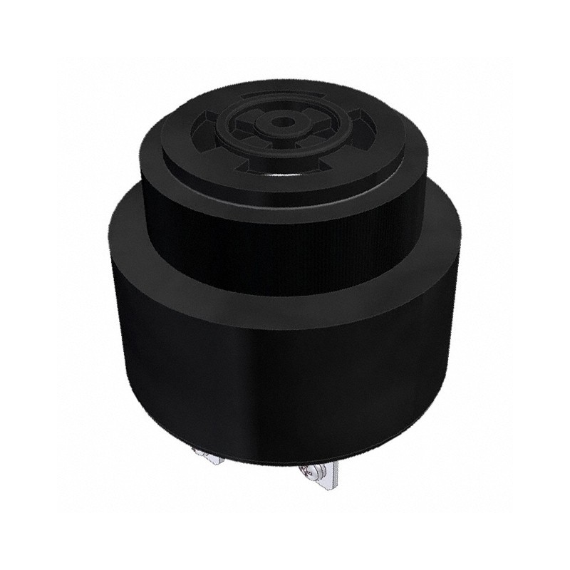 1 pcs : AI-4429-P-CP12-2-R - BUZZER PIEZO 12V 43MM PNL MNT