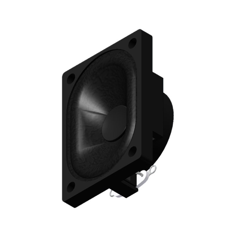 1 pcs : AS04008PO-4-R - 28X40MM SPEAKER 2W 8OHM 370HZ