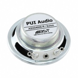 1 pcs : ASX04008-R - SPEAKER 8OHM 3W TOP PORT 83DB