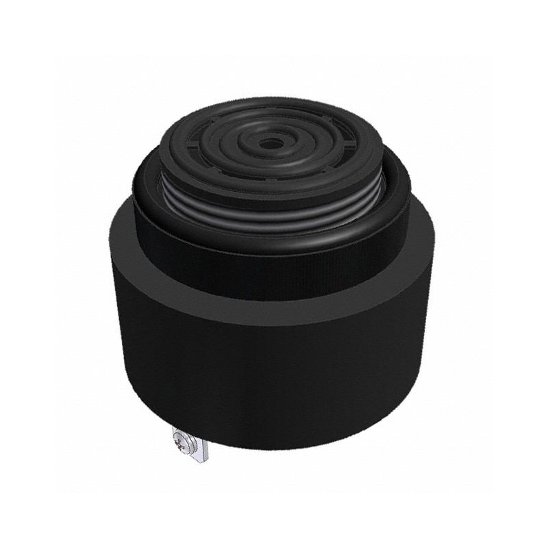 1 pcs : AI-4329-P-FP28-R - BUZZER PIEZO 12V 43MM PNL MNT