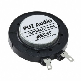 1 pcs : ASX03604-R - SPEAKER 4OHM 3W TOP PORT 88DB