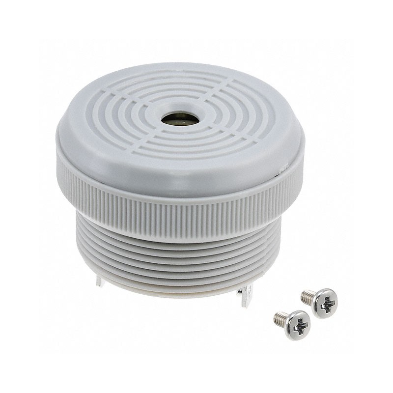 1 pcs : AI-3736-P-C28-R - BUZZER PIEZO 12V 37.8MM PNL MNT