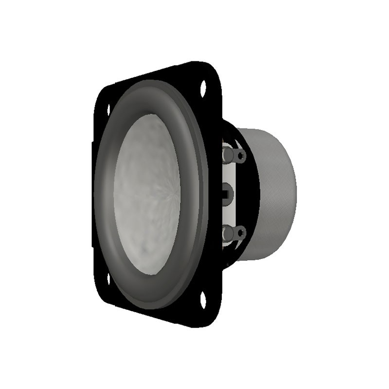 1 pcs : AS04504PS-X-R - SPEAKER 4OHM 10W TOP PORT 86DB