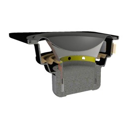 1 pcs : AS05804PS-X-R - SPEAKER 4OHM 10W TOP PORT 85DB