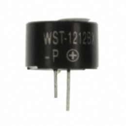 1 pcs : WST-1212BX - BUZZER MAGNETIC 12V 12MM TH