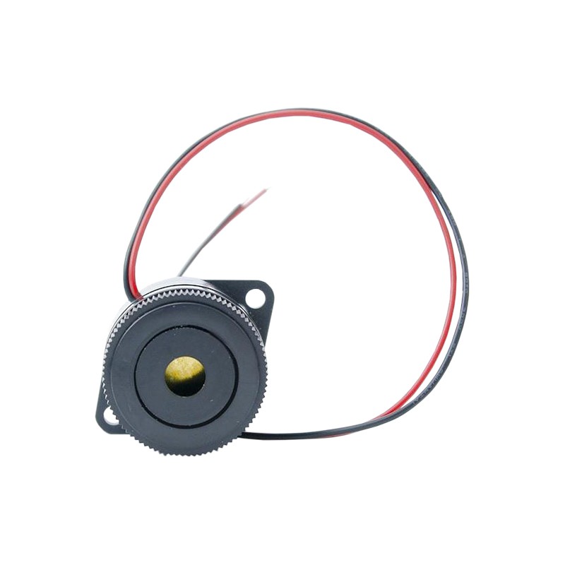 1 pcs : PB-3025NL - BUZZER PIEZO 12V 29.5MM FLANGE