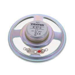 1 pcs : K 57 C - 8 OHM - SPEAKER 8OHM 2W TOP PORT 87DB