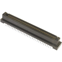 1 pcs - TE Connectivity Male Backplane Connector, Surface Mount, 64-Contacts, 1mm Pitch, Solder Termination