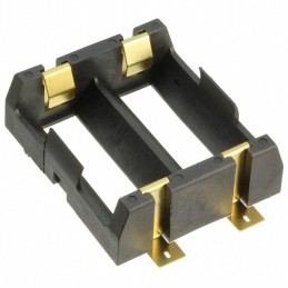 1 pcs : 1098 - BATT HOLDER 18350 2 CELL SMD