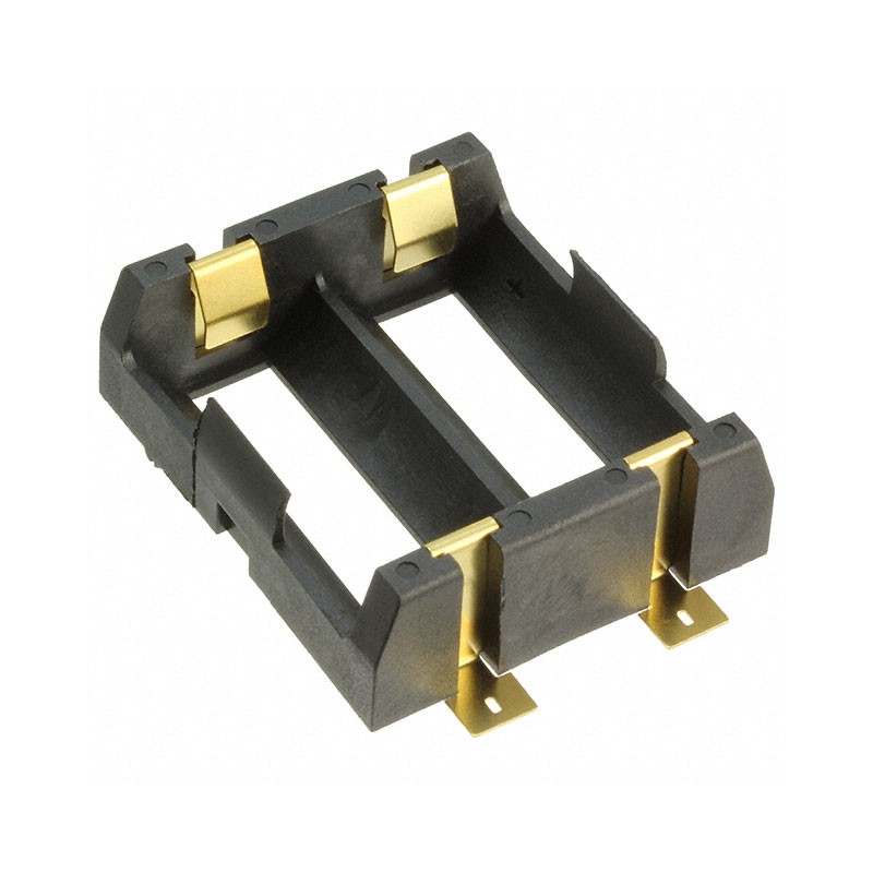 1 pcs : 1098 - BATT HOLDER 18350 2 CELL SMD
