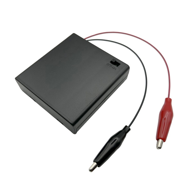 1 pcs : BH2A4A - BATT HOLDER AA 4 CELL WIRE LEADS