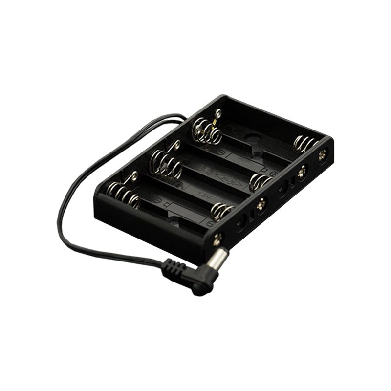 1 pcs : FIT0141 - BATT HLDR AA 6 CELL BARREL PLUG