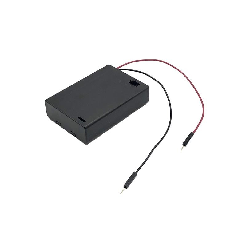 1 pcs : BH2A3P - BATT HOLDER AA 3 CELL WIRE LEADS