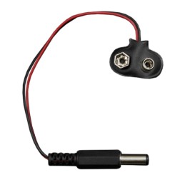 1 pcs : FIT0131 - BATT SNAP 9V 1 CELL BARREL PLUG