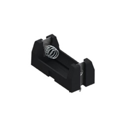 1 pcs : 1127 - BATT HOLDER 1/2AA 1 CELL PC PIN