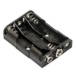1 pcs : BC3AAASF - BATT HOLDER AAA 3 CELL SNAP