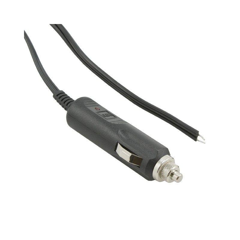 1 pcs : ZA5074-B - AUTO CBL ASSY W/PLG 12V 5A W/LED
