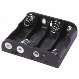 1 pcs : BC4AAB - BATTERY HOLDER AA 4 CELL SMD