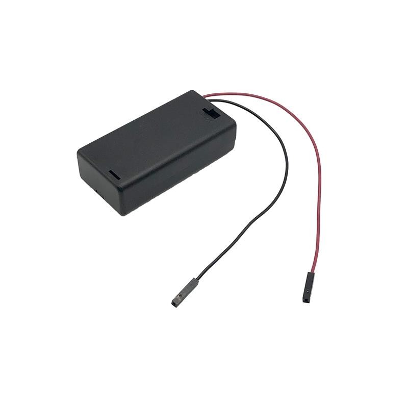 1 pcs : BH2A2S - BATT HOLDER AA 2 CELL WIRE LEADS