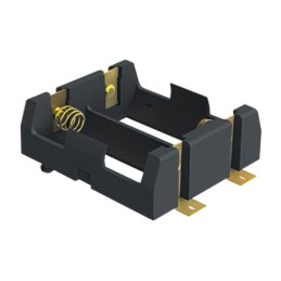 1 pcs : 1136 - BATTERY HOLDER 2 CELL SMD