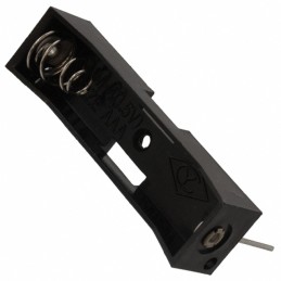 1 pcs : BCAAAPC - BATTERY HOLDER AAA 1 CELL PC PIN