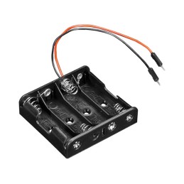 1 pcs : 3859 - BATT HOLDER AA 4 CELL 6.5' LEADS