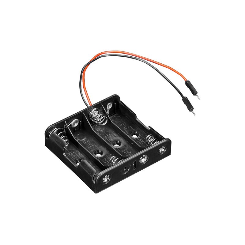 1 pcs : 3859 - BATT HOLDER AA 4 CELL 6.5' LEADS