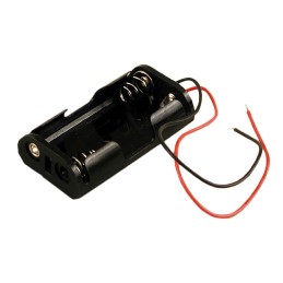 1 pcs : BH2AAW - BATT HOLDER AA 2 CELL WIRE LEADS