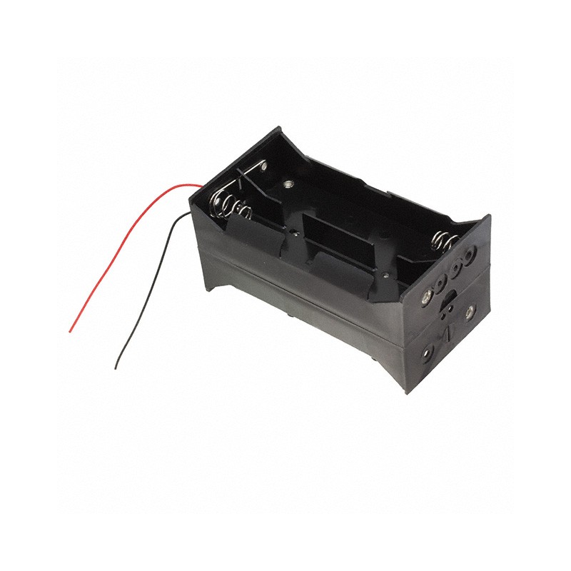 1 pcs : BH428DW - BATTERY HOLDER D 8 CELL 6' LEADS