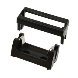 1 pcs : ABH1-2AA - BATT HOLDER 1/2AA 1 CELL PC PIN