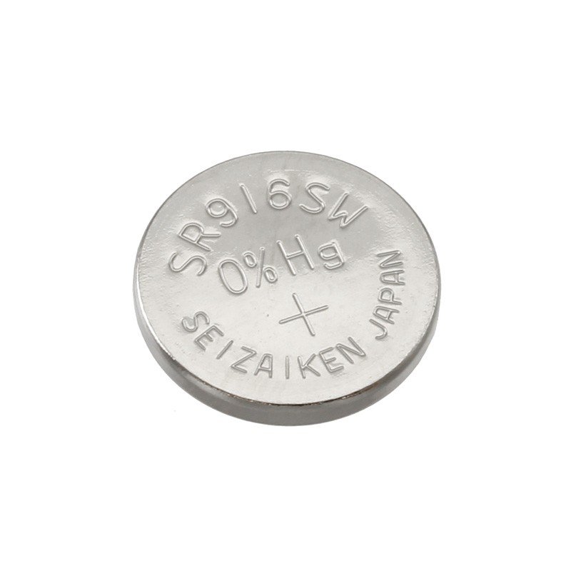 1 pcs : SR916SW - BATT SILVER OX 1.55V COIN 9.5MM