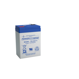 1 pcs : PS-640 F1 - BATTERY LEAD ACID 6V 4.5AH