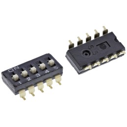 250 pcs - Omron 5 Way Surface Mount DIP Switch 5P