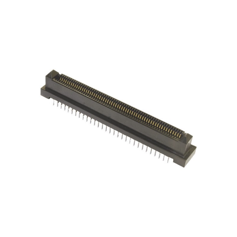 1 pcs - TE Connectivity Male Backplane Connector, Surface Mount, 64-Contacts, 1mm Pitch, Solder Termination